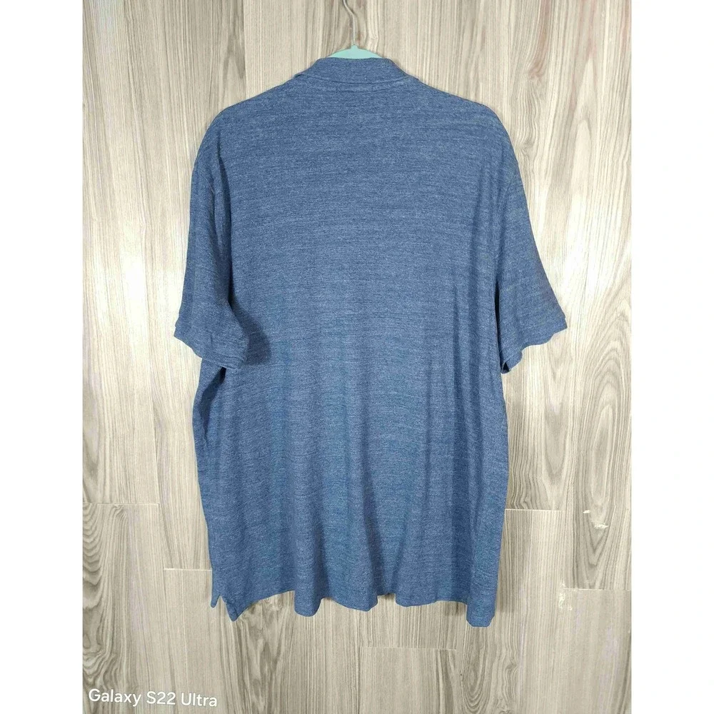 Ralph‎ Lauren Blue Classic Fit Short Sleeve Polo Shirt Mens Size XXL